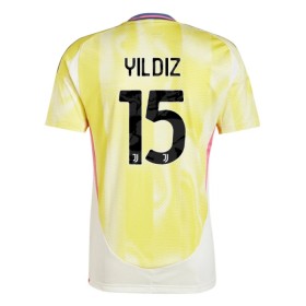 Virallinen pelipaita Juventus Yildiz 15 Vieras 2024-25 Lyhythihainen - Miesten